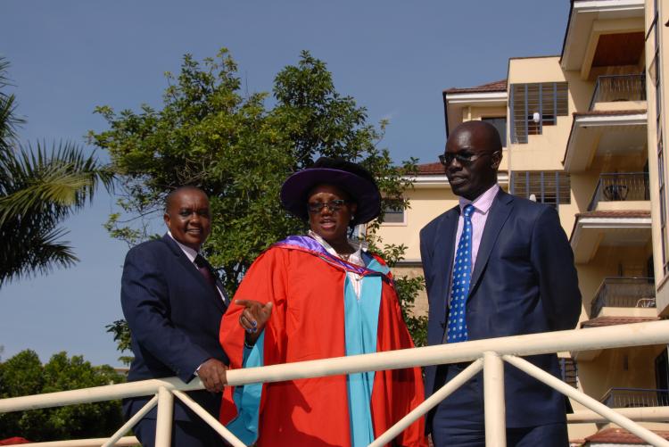 Success in your aspirations, Dr. Carole Ouko. 