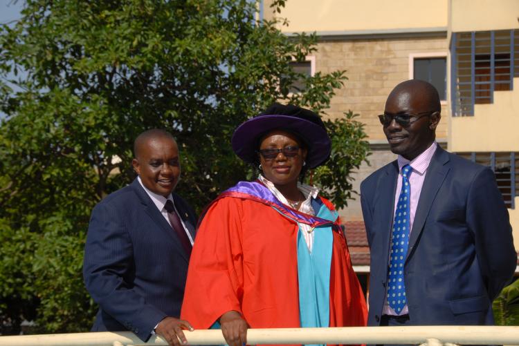 The Centre is proud of Dr. Carole Ouko and other graduands of the Class of 2019. Congratulations!